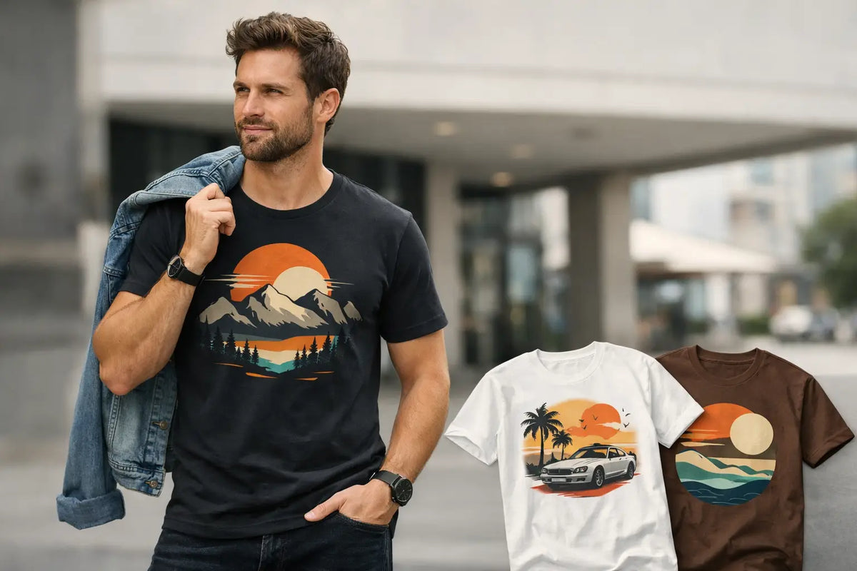 Men's Graphic T Shirts That Look Intentional