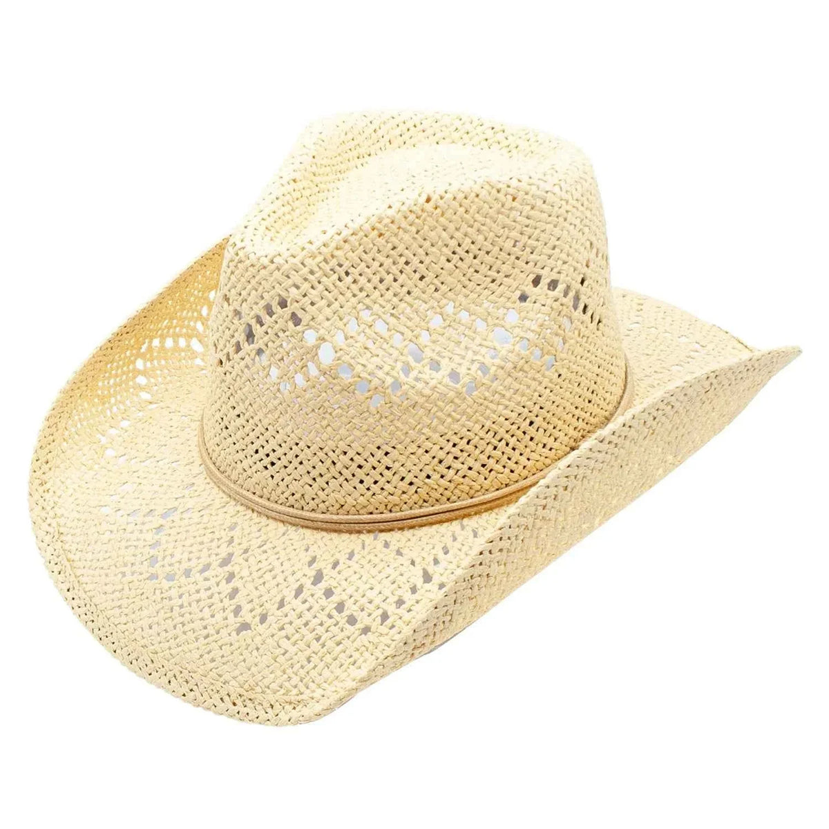 Peter Grimm Leo straw cowboy hat for Veloura Menswear straw vs felt cowboy hat comparison