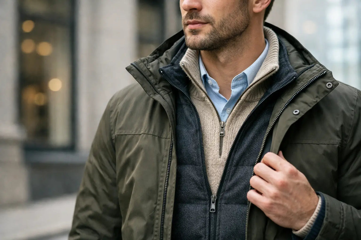 How to Layer Men's Jackets Without the Bulk