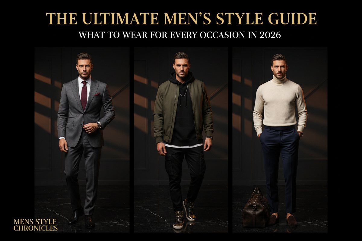 Men's Style Guide 2026: Elevate Your Everyday Wardrobe Effortlessly