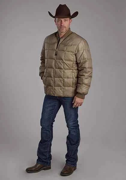 Roper 1473 Poly Filled (Tan) - Men's Jacket