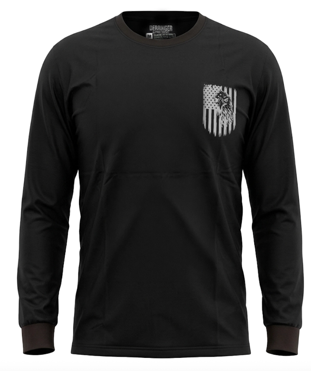 Men's Long Sleeve T-Shirt America: Wear Your Pride with Style