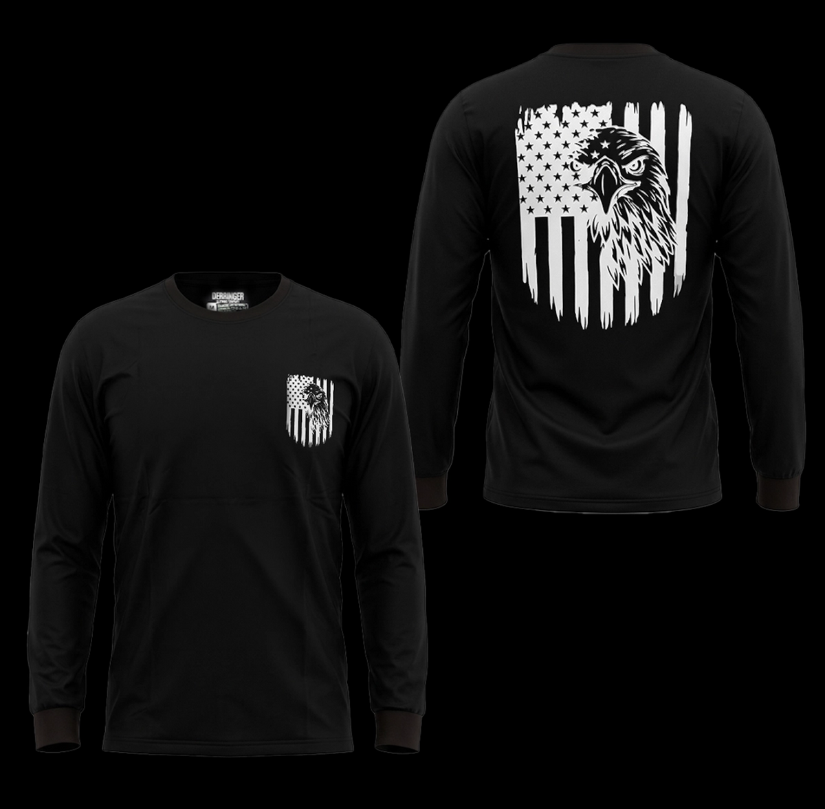 Men's Long Sleeve T-Shirt America: Wear Your Pride with Style