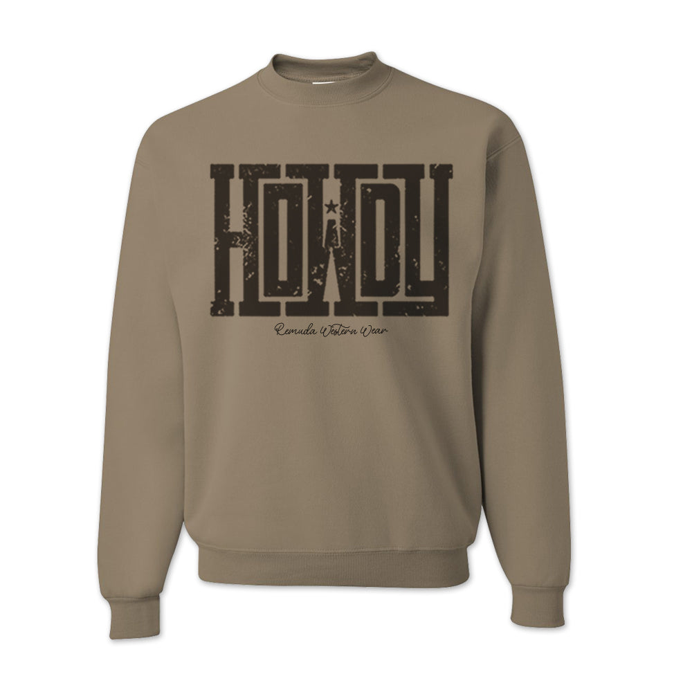 Howdy - Western Adult Unisex Sweatshirt