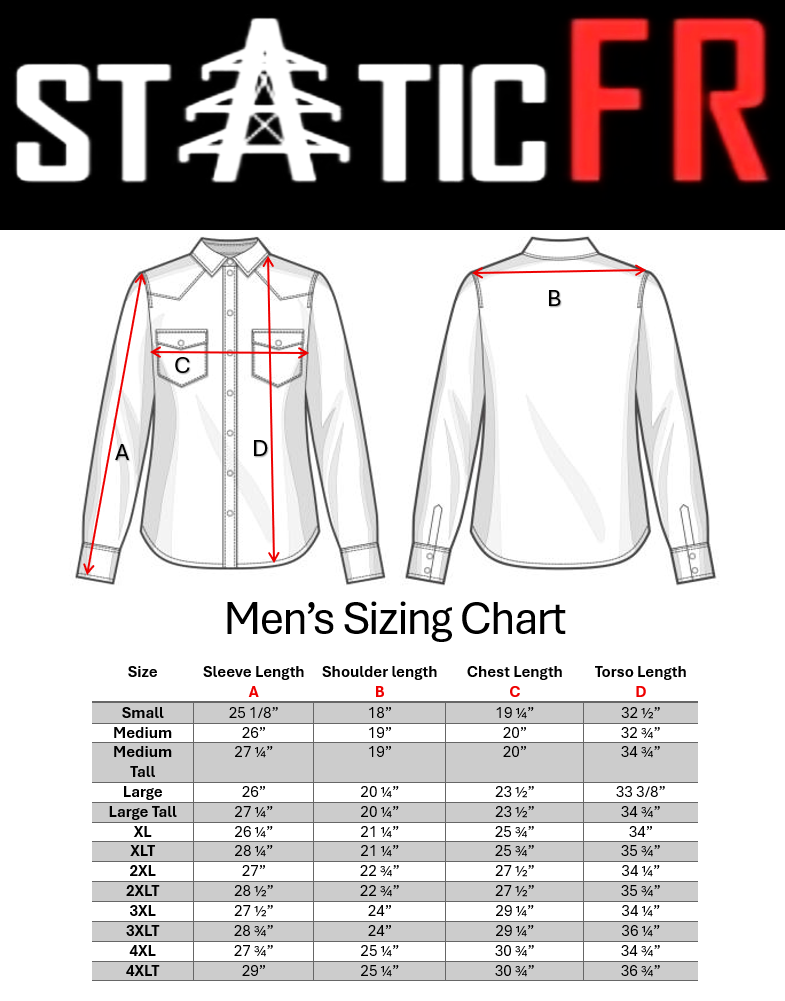 FR Pearl Snap Work Shirt - Reaper Black with U.S. Flag for Ultimate Safety and Comfort