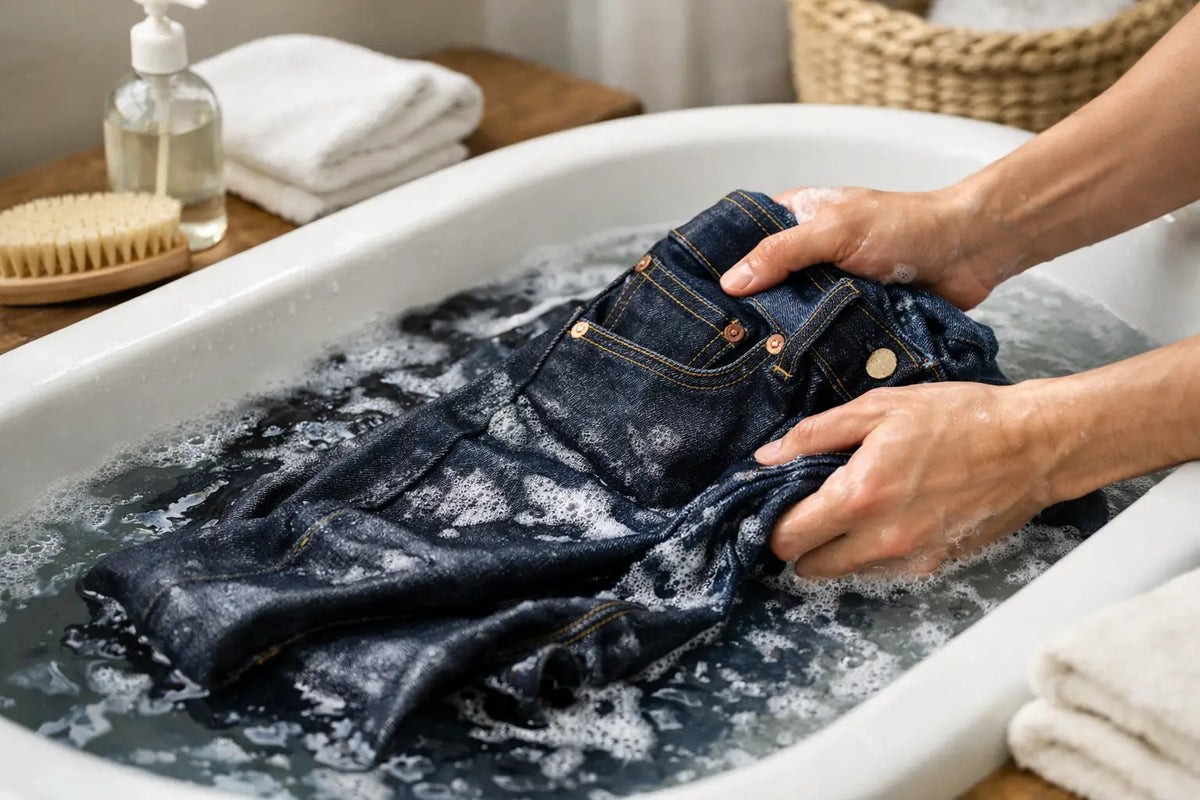 How to Wash Raw Denim Without Ruining It