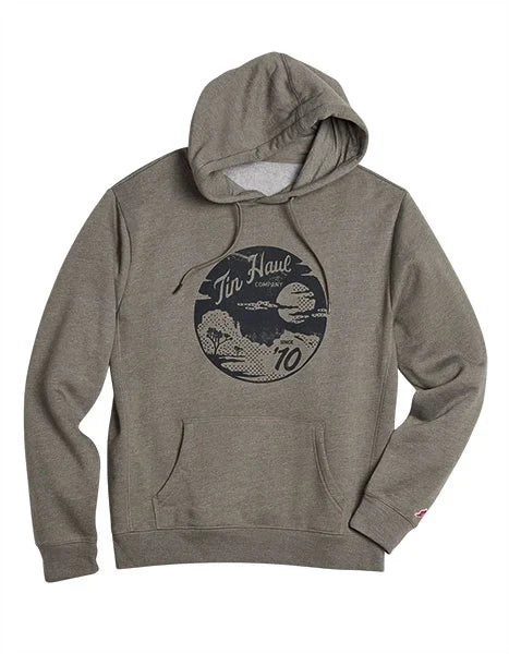 Tin Haul Desert Logo (Olive) - Men's Hoodie Sweatshirt featured in the Veloura style edit