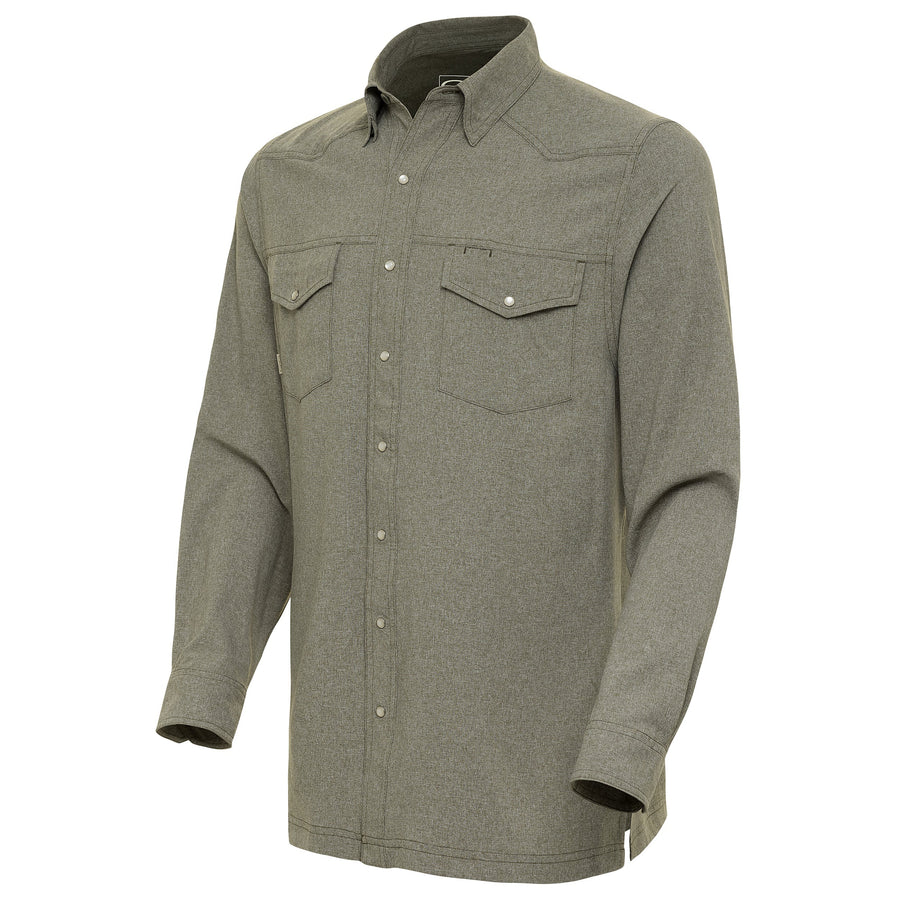 Agave GameGuard pearl snap shirt for men’s hot-weather Western style