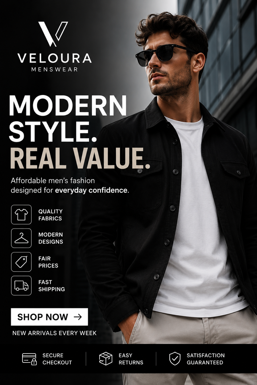 Transform Your Wardrobe: Discover the Future of Modern Men's Fashion at Veloura Menswear