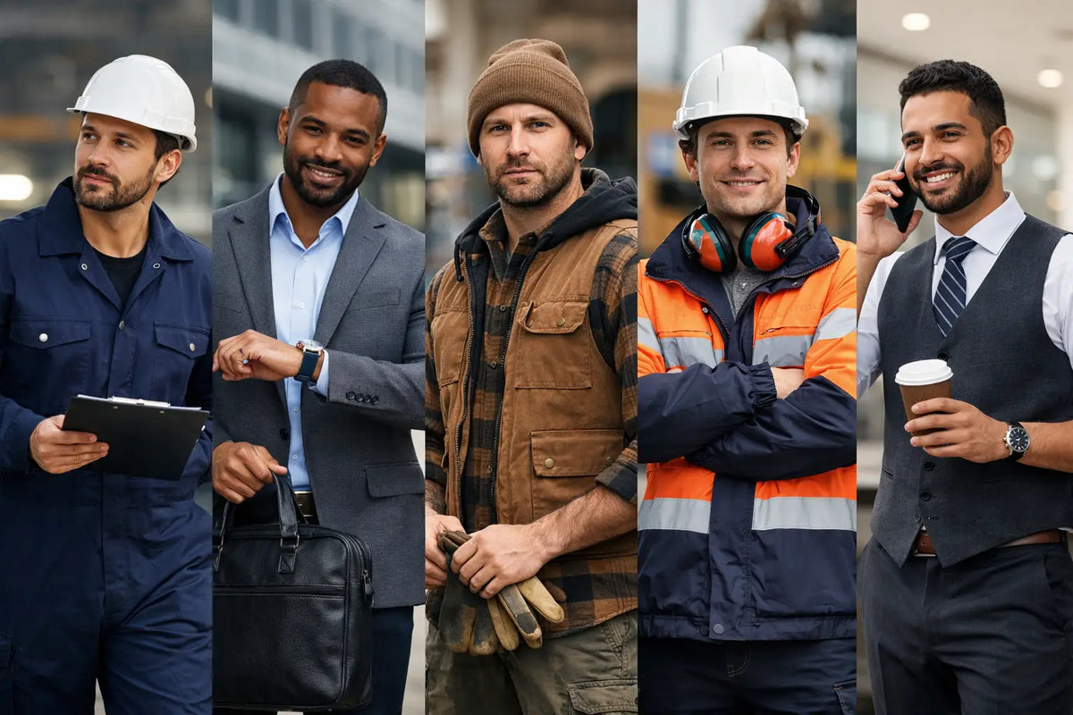 10 Men's Workwear Outfit Ideas That Work Hard