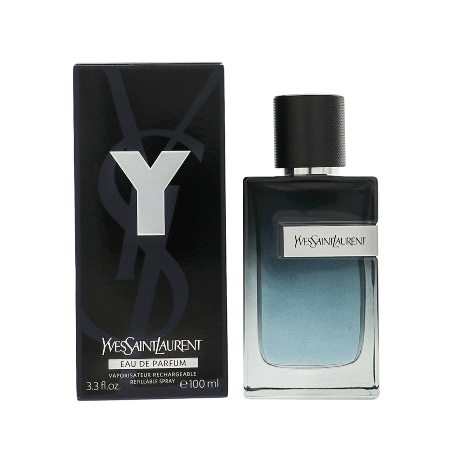 YSL Y Eau de Parfum bottle for a YSL Y EDT vs EDP men's fragrance comparison