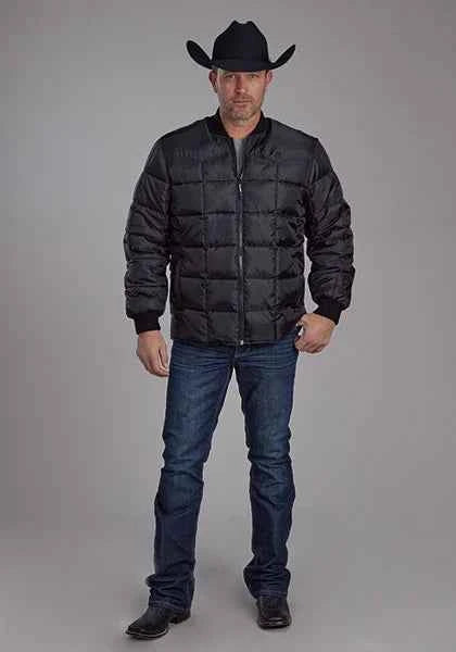 Roper 1473 Poly Filled (Black) - Men's Jacket