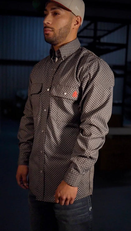 Copperhead FR Pearl Snap Work Shirt - Ultimate Flame-Resistant Comfort for Hardworking Professionals