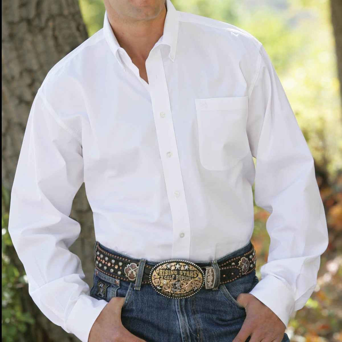 White Solid | Cinch Mens