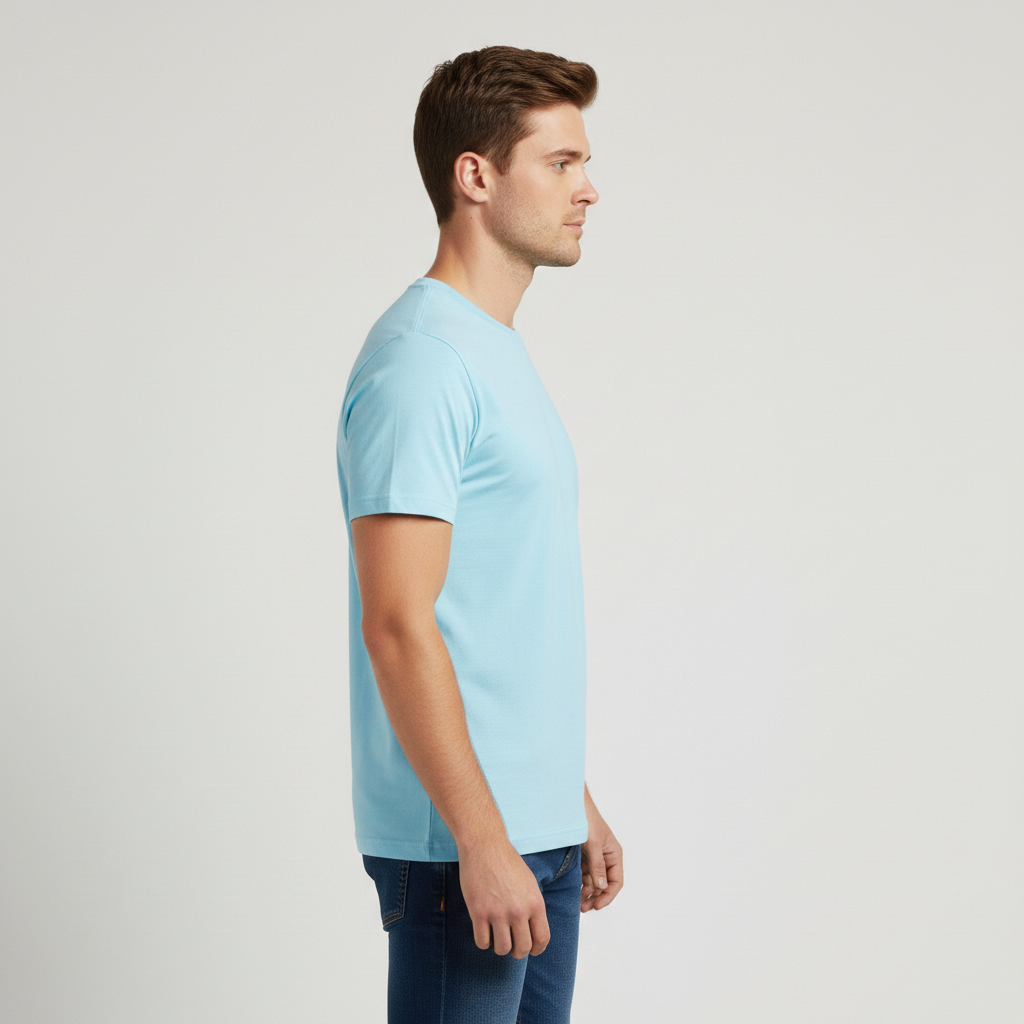 Retro Crew Neck T-Shirt: Timeless Style Meets Unmatched Comfort