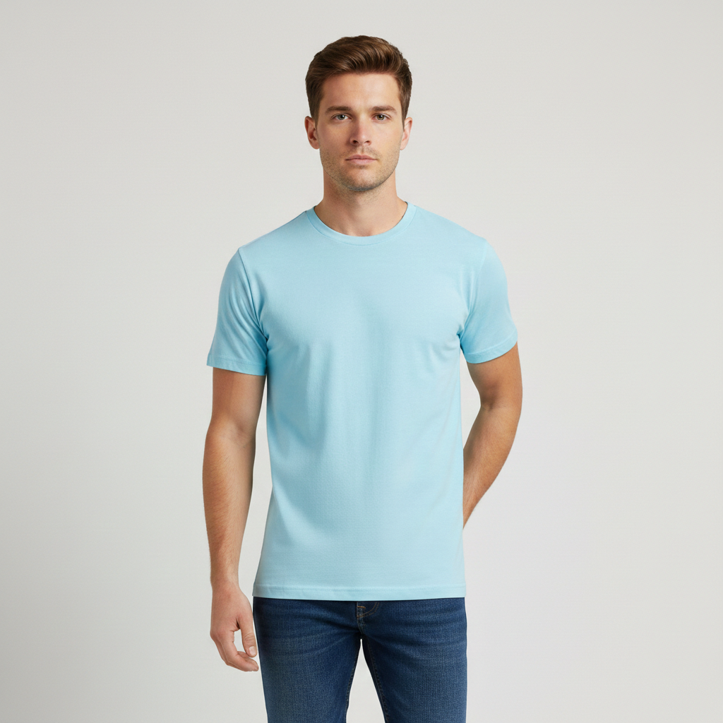Retro Crew Neck T-Shirt: Timeless Style Meets Unmatched Comfort
