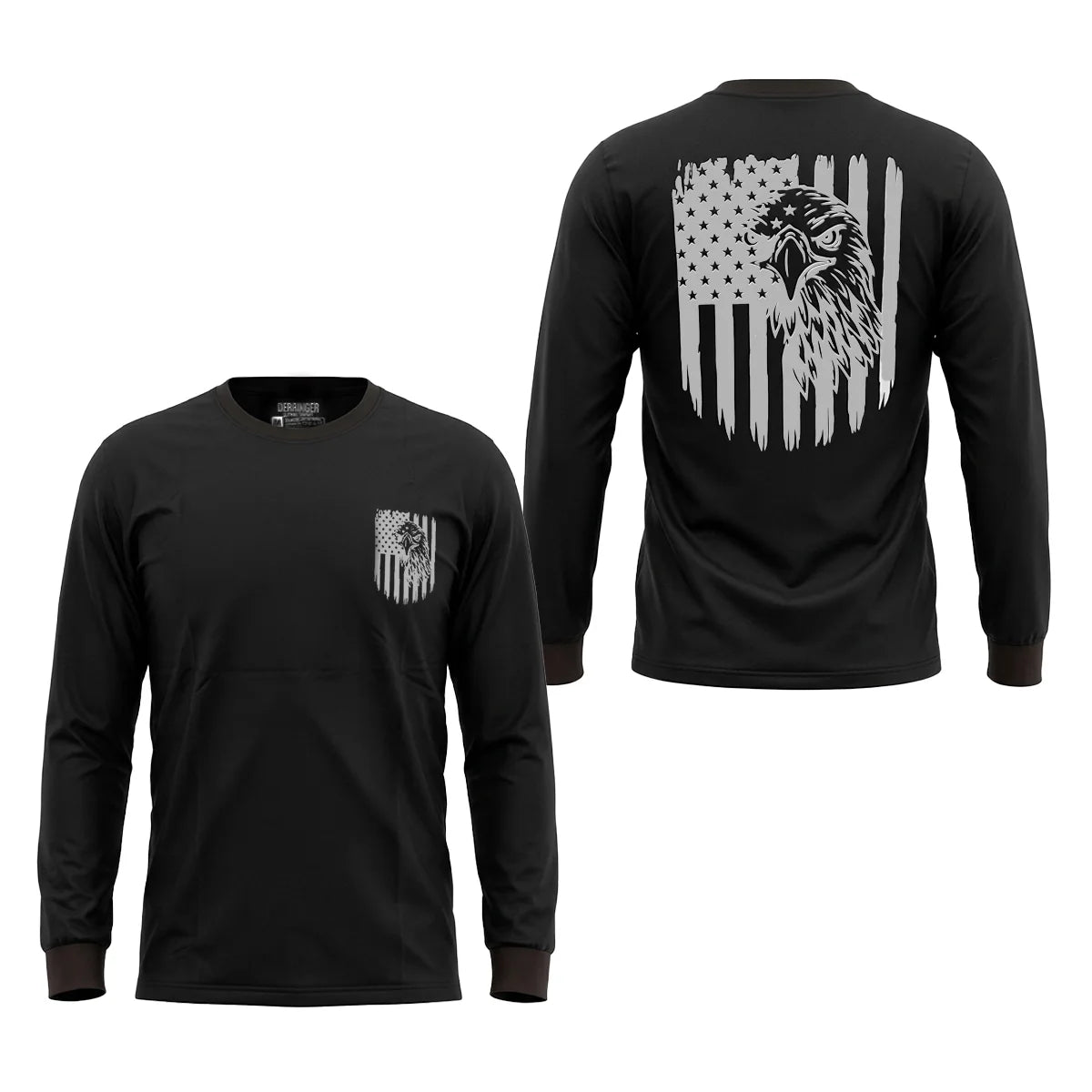 Men's Long Sleeve T-Shirt America: Wear Your Pride with Style