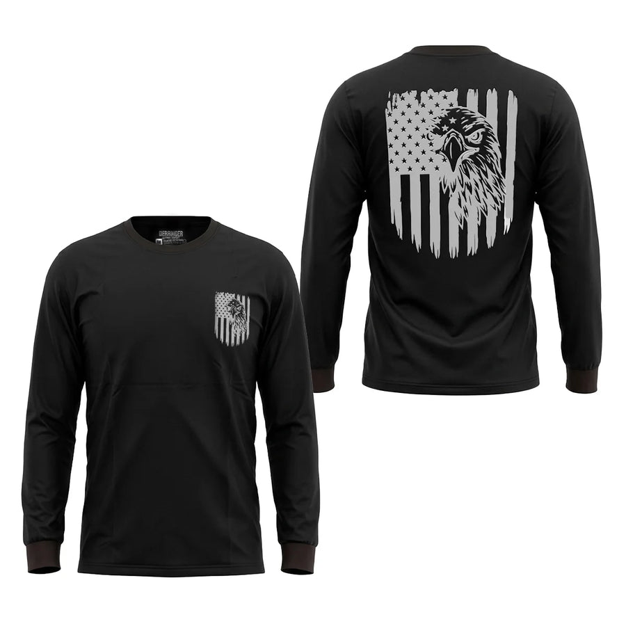 Men's Long Sleeve T-Shirt America: Wear Your Pride with Style